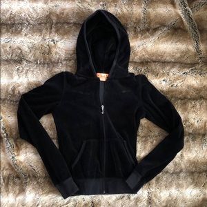 Juicy Couture Black velour jacket